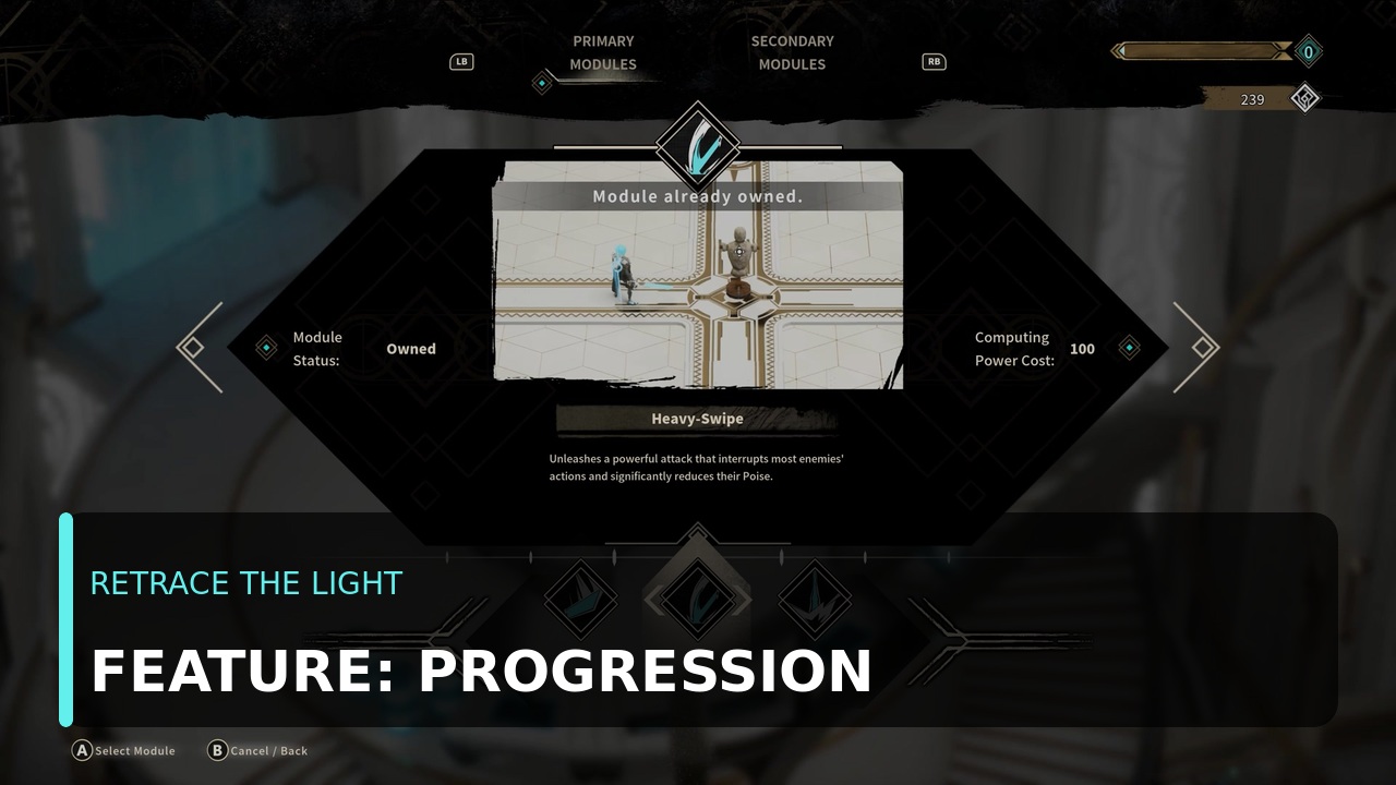 Web site video — Feature: Progression